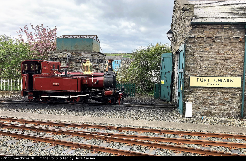 2-4-0T Loch at the other end of the line at Port Erin